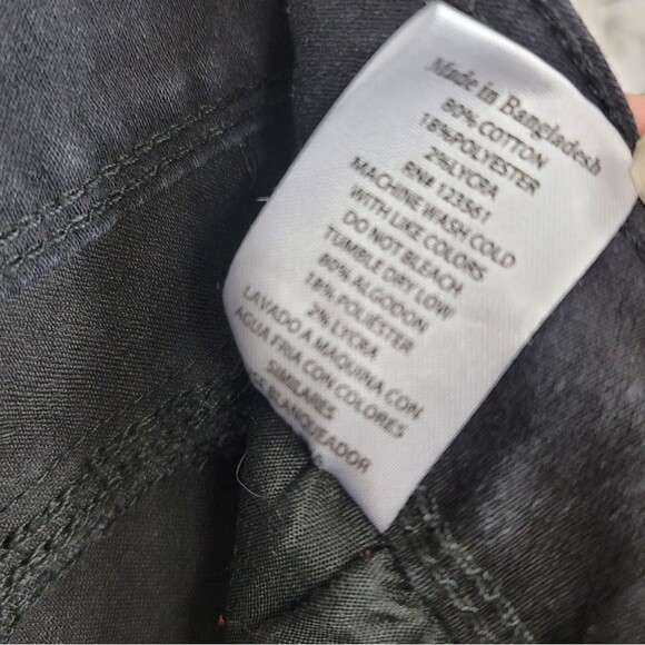 Monkey Ride Jeans Womens Black Skinny Jeans Size 0/24 - Picture 6 of 11